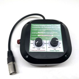 Temporizador para Maquina De Fumaa com conector XLR acionador timer controle