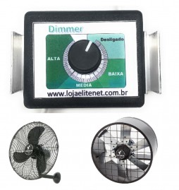 Chave de controle para exaustor centrifugo ventisilva de 30 ou 50 cm de diametro e 1/2 HP 